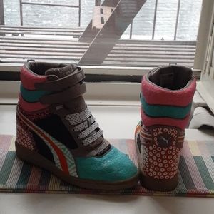 Custom Puma Sneaker Wedge